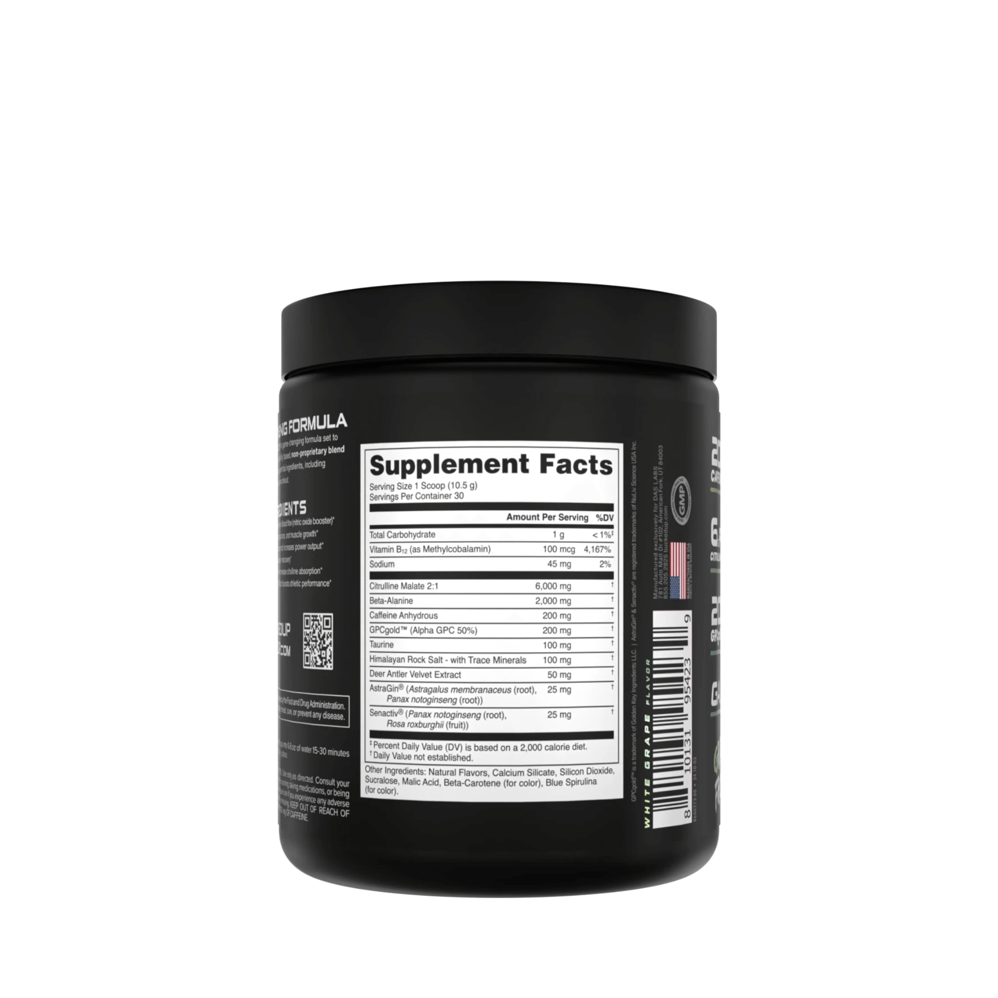 BUCKED UP Edzés előtti formula