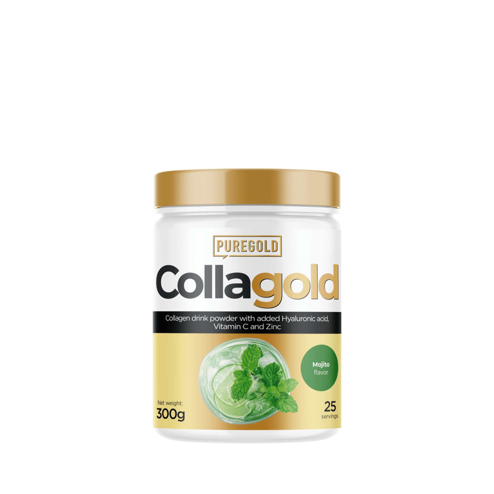 CollaGold + hialuronsav + C-vitamin + cink