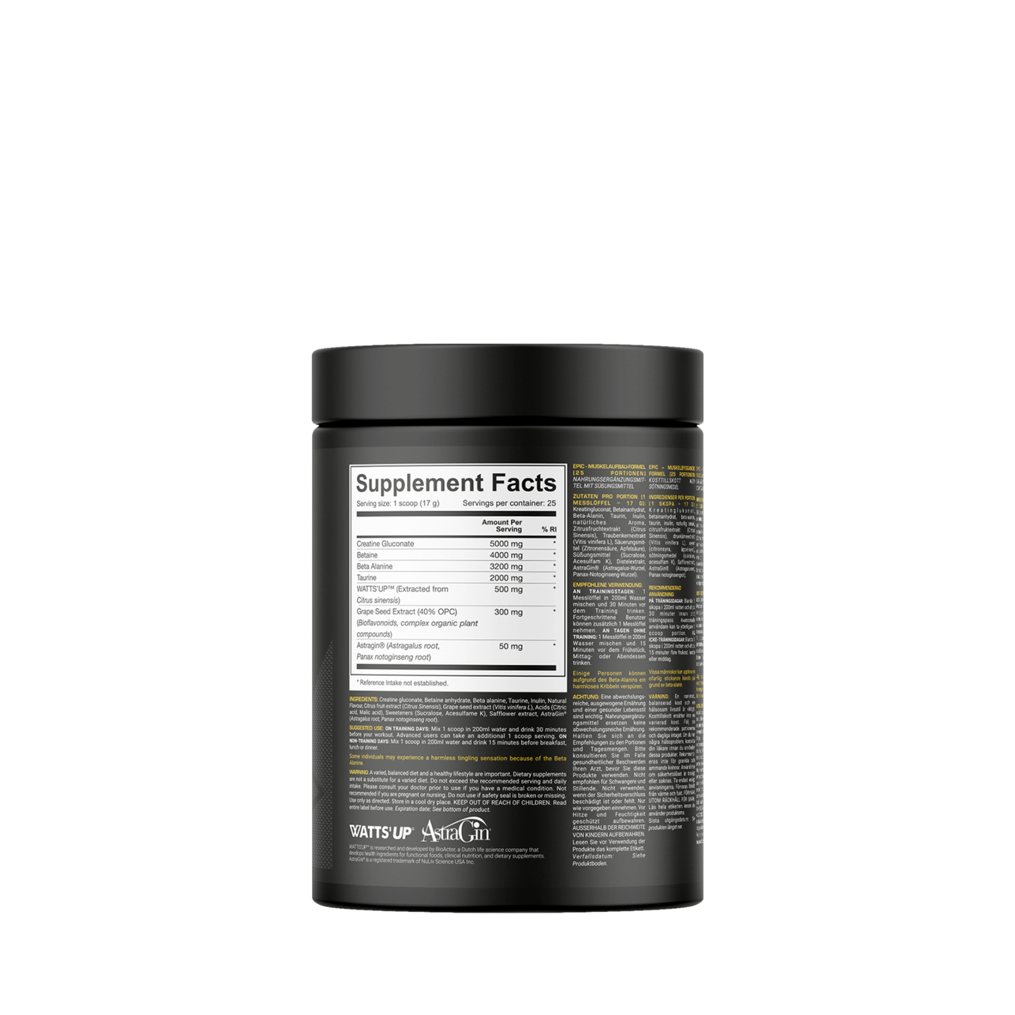 EPIC IZOMÉPÍTŐ FORMULA