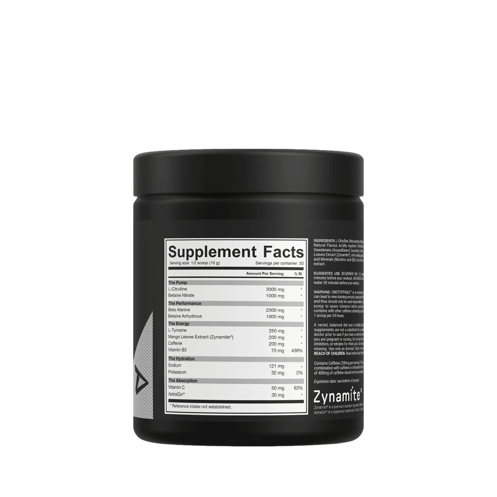 LEGYŐZHETETLEN EDZÉS ELŐTTI KIEGÉSZÍTŐ